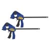 Promo 😀 IRWIN Clamps QUICK-GRIP 2-Pack 4-1/4-in Micro Handed Bar Clamp 🌟 -Cheap IRWIN Store 00604476