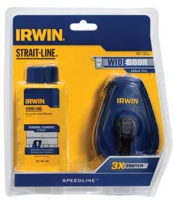 Deals 🎉 IRWIN Chalk Reels STRAIT-LINE SPEEDLINE 100-ft Chalk Reel ✔️