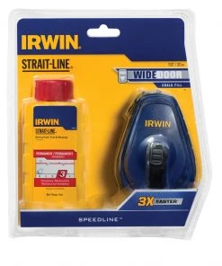 Brand new 🎉 IRWIN Chalk Reels STRAIT-LINE SPEEDLINE 100-ft Chalk Reel 🧨
