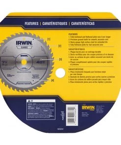 Budget ⌛ IRWIN Circular Saw Blades Classic 7-1/4-in 40-Tooth Carbide Circular Saw Blade 🤩 -Cheap IRWIN Store 08090517 scaled