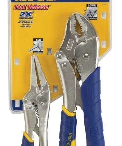 Best Pirce 👍 IRWIN Plier Sets Fast Release VISE-GRIP 2-Pack Locking Plier Set 😍