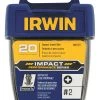 Buy 🧨 IRWIN Impact Driver Bits 20-Piece 1/4-in x 1-in Phillips Impact Driver Bit 🧨 -Cheap IRWIN Store 08170810