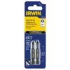 Buy ✨ IRWIN Impact Driver Bits 2-Piece 1/4-in x 1-15/16-in Phillips Impact Driver Bit 👍 -Cheap IRWIN Store 08170811