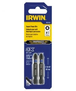 Wholesale 💯 IRWIN Impact Driver Bits 2-Piece 1/4-in x 1-15/16-in Phillips Impact Driver Bit 🔥