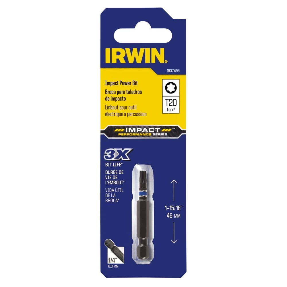 Flash Sale ๐ IRWIN Impact Driver Bits 1/4-in x 1-15/16-in Torx Impact Driver Bit ๐งจ 3 Flash Sale ๐ IRWIN Impact Driver Bits 1/4-in x 1-15/16-in Torx Impact Driver Bit ๐งจ