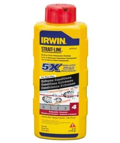 Promo 👍 IRWIN STRAIT-LINE 6-oz Permanent Staining Line Chalk 🔥