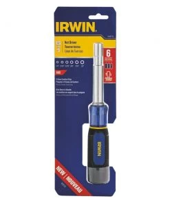 Best Sale ✨ IRWIN Nut Drivers 1/4-in; 5/16-in; 11/32-in; 3/8-in; 7/16-in; 1/2-in 1-7/8-in SAE Hex Nut Driver 👍 -Cheap IRWIN Store 08170920