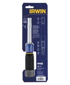 Best Sale ✨ IRWIN Nut Drivers 1/4-in; 5/16-in; 11/32-in; 3/8-in; 7/16-in; 1/2-in 1-7/8-in SAE Hex Nut Driver 👍 -Cheap IRWIN Store 08170925