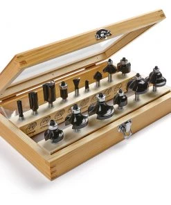 Best deal 😍 IRWIN Router Bit Sets 15-Piece Carbide-Tipped Router Bit Set 🎉