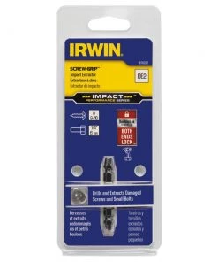Discount 🔥 IRWIN Screw Extractors & Sets Impact Screw-Grip De-2 Double-Ended Screw Extractor 🎁