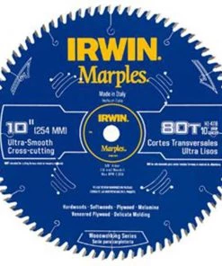 Deals 🎁 IRWIN Circular Saw Blades Marples 10-in 80-Tooth Carbide Miter/Table Saw Blade 👍