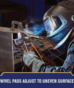 Best Pirce 🎉 IRWIN VISE-GRIP Reduced Hand Span Fast Release 11-in Welding C-clamp Locking Pliers Swivel Tips 👏 -Cheap IRWIN Store 09698429