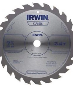 Best Sale ❤️ IRWIN Circular Saw Blades Classic 7-1/4-in 24-Tooth Carbide Circular Saw Blade 🎉