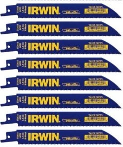 Best deal 👍 IRWIN Reciprocating Saw Blades 10-Pack Bi-Metal 6-in 14-TPI Metal Cutting Reciprocating Saw Blade 💯