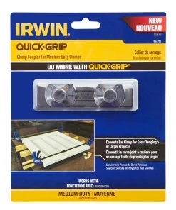 Wholesale 🔥 IRWIN Clamp Attachments QUICK-GRIP Medium-Duty Clamp Coupler ✔️ 12 Wholesale 🔥 IRWIN Clamp Attachments QUICK-GRIP Medium-Duty Clamp Coupler ✔️ -Cheap IRWIN Store 10391690