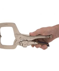 Best Pirce 🎉 IRWIN VISE-GRIP Reduced Hand Span Fast Release 11-in Welding C-clamp Locking Pliers Swivel Tips 👏 -Cheap IRWIN Store 10467699