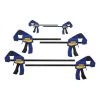 Deals 🔔 IRWIN Clamps QUICK-GRIP 6-Pack Assorted Light-Duty One Handed Bar Clamp 🎉 -Cheap IRWIN Store 10483929