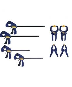 Wholesale 🛒 IRWIN Clamps QUICK-GRIP 8-Pack Assorted Assorted Clamp Set Clamp ✨