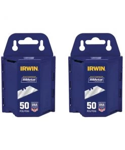 Brand new 🔔 IRWIN Replacement Utility Blades Carbon Steel 3/4-in Utility Razor Blade(100-Pack) 🔥