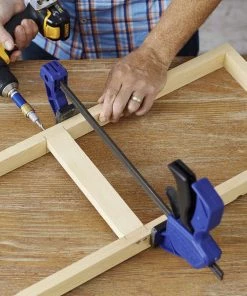 Wholesale 🔔 IRWIN Clamps QUICK-GRIP 24-in Medium-Duty One Handed Bar Clamp 🤩 -Cheap IRWIN Store 15620256