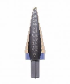 Outlet ✨ IRWIN Step Drill Bits 3/8-in 12-Step Drill Bit 🔥