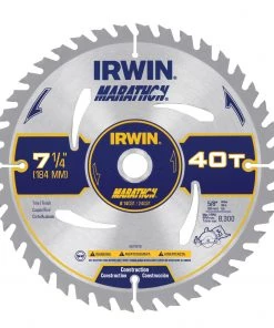 Best reviews of ⌛ IRWIN Circular Saw Blades Marathon 7-1/4-in 40-Tooth Carbide Circular Saw Blade 🔥