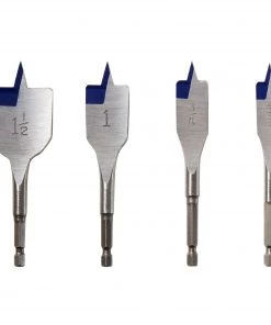 Cheap ๐ IRWIN Woodboring Drill Bits 4-Piece 1/4-in Woodboring Spade Drill Bit Set ๐คฉ
