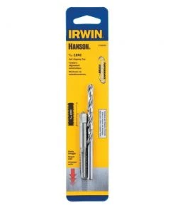 Best Sale 🤩 IRWIN Tap & Drill Sets Hanson 2-Pack SAE Tap and Drill Set ⭐