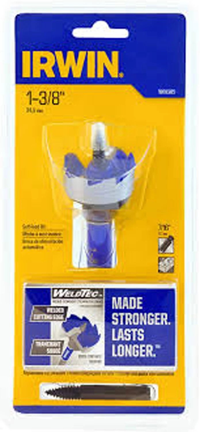 Brand new ๐ IRWIN Woodboring Drill Bits WeldTec 1-3/8-in Woodboring Self-feed Drill Bit โ๏ธ 4 Brand new ๐ IRWIN Woodboring Drill Bits WeldTec 1-3/8-in Woodboring Self-feed Drill Bit โ๏ธ - Image 2