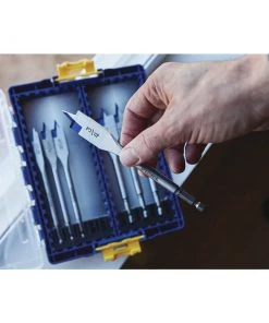 New 👍 IRWIN Woodboring Drill Bits 8-Piece Assorted Woodboring Spade Drill Bit Set 😍 -Cheap IRWIN Store 17486843