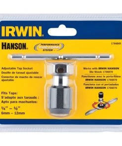 Flash Sale 🎉 IRWIN Tap & Die Sets 1/4 In. to 1/2 In. PTS T-Handle Tap Wrench 💯