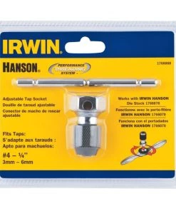 Best reviews of 😀 IRWIN Tap & Die Sets # 0-1/4 In. PTS T-Handle Tap Wrench 💯