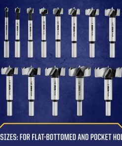 Cheap 👍 IRWIN Woodboring Drill Bits Marples 14-Piece 3/8-in Woodboring Forstner Drill Bit Set ⭐ -Cheap IRWIN Store 17683985