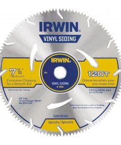 Best Pirce 😀 IRWIN Circular Saw Blades Marathon 7-1/4-in 120-Tooth High-speed Steel Circular Saw Blade 👍