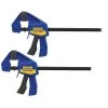 Buy 👏 IRWIN Clamps QUICK-GRIP 2-Pack 6-in Mini One Handed Bar Clamp 🔥 -Cheap IRWIN Store 18258646