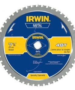 Discount 🛒 IRWIN Circular Saw Blades 7-1/4-in 48-Tooth Carbide Circular Saw Blade ✨