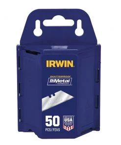 Coupon 💯 IRWIN Replacement Utility Blades Carbon Steel 3/4-in Utility Razor Blade(50-Pack) ✨