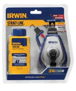 Best deal 🛒 IRWIN Chalk Reels STRAIT-LINE SPEEDLINE PRO 100-ft Chalk Reel 🧨 -Cheap IRWIN Store 18258769