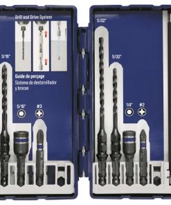 Best Pirce ⌛ IRWIN Masonry Drill Bits 9-Piece x Set Carbide Masonry Drill Bit Set for Rotary Drill/Impact Driver 🌟