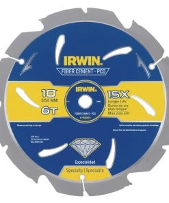 Best reviews of 🎉 IRWIN Circular Saw Blades Marathon 10-in 6-Tooth Continuous Diamond Concrete Saw Blade 👍