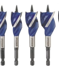 Cheap 🔔 IRWIN Woodboring Drill Bits Speedbor Max 6-Piece Assorted Woodboring Self-feed Drill Bit Set 🎉