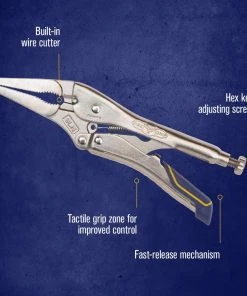 Top 10 👍 IRWIN VISE-GRIP Fast Release 9-in Long Nose Locking Pliers with Wire Cutter ⭐ -Cheap IRWIN Store 18313243