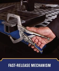 Top 10 🔔 IRWIN VISE-GRIP Reduced Hand Span Fast Release 11-in Welding C-clamp Locking Pliers ✔️ -Cheap IRWIN Store 18313673