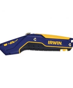 Outlet 🌟 IRWIN Utility Knives 3/4-in 1-Blade Retractable Utility Knife with On Tool Blade Storage 👏