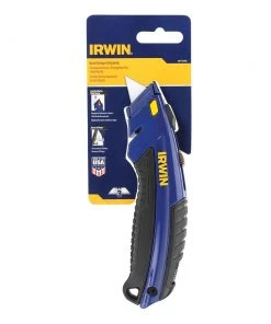 Discount 🔔 IRWIN Utility Knives 3/4-in 3-Blade Retractable Utility Knife with On Tool Blade Storage 🧨 -Cheap IRWIN Store 18314816