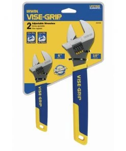Wholesale 🎁 IRWIN Adjustable Wrenches VISE-GRIP 2-Piece 10-in Steel Adjustable Wrench Set 🔔