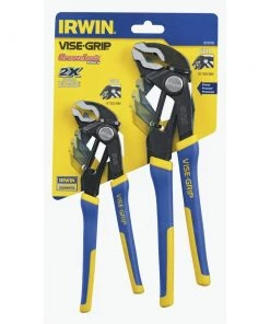 Hot Sale ❤️ IRWIN Plier Sets VISE-GRIP GrooveLock 2-Pack Tongue & Groove Plier Set 💯 -Cheap IRWIN Store 40776048