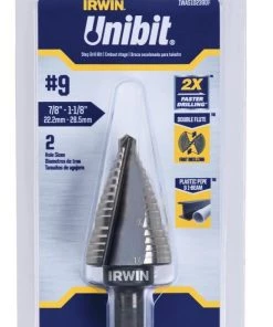 Top 10 👏 IRWIN Step Drill Bits Unibit Step #9 2X Step Bit 🔥