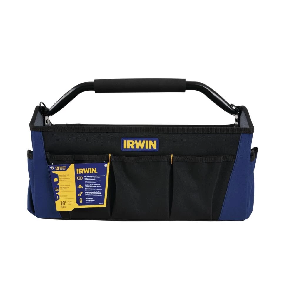 Best deal 👍 IRWIN Tool Bags Blue/Black Polyester 18-in Tool Tote 🌟 3 Best deal 👍 IRWIN Tool Bags Blue/Black Polyester 18-in Tool Tote 🌟 - Image 2