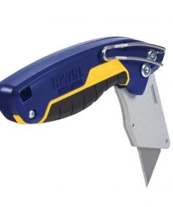 Wholesale 🎁 IRWIN Utility Knives Pro flip 3-Blade Folding Utility Knife with On Tool Blade Storage 🎁 -Cheap IRWIN Store 42467560